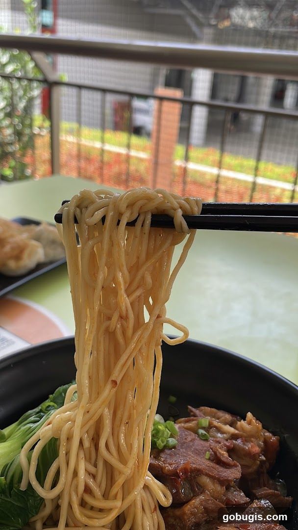 Noodles with Beef and Greens