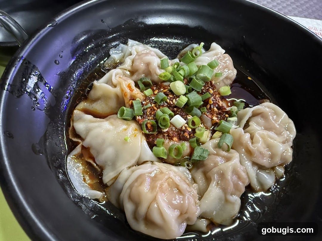 Spicy Wontons