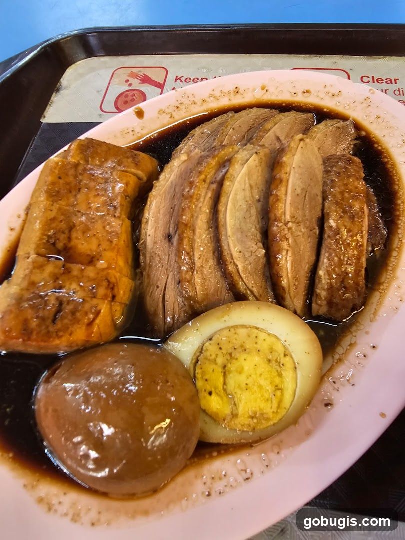 Braised Duck with Egg and Tofu