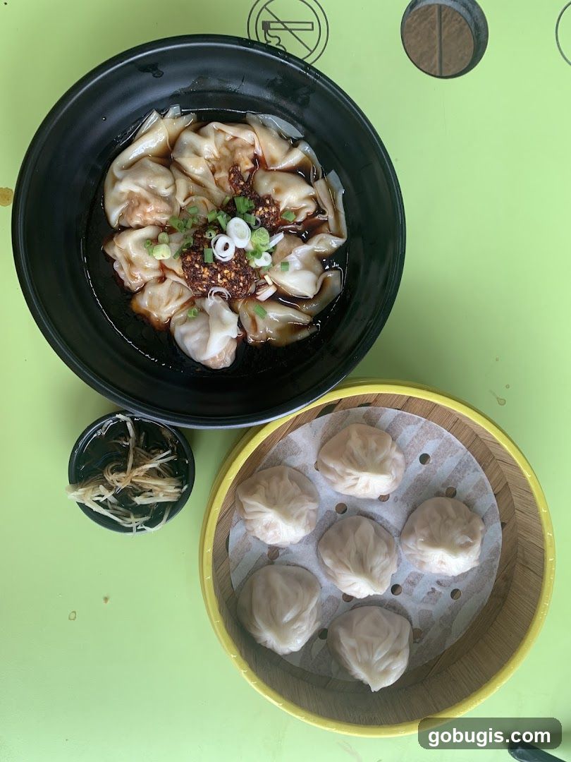 Wontons and Soup Dumplings