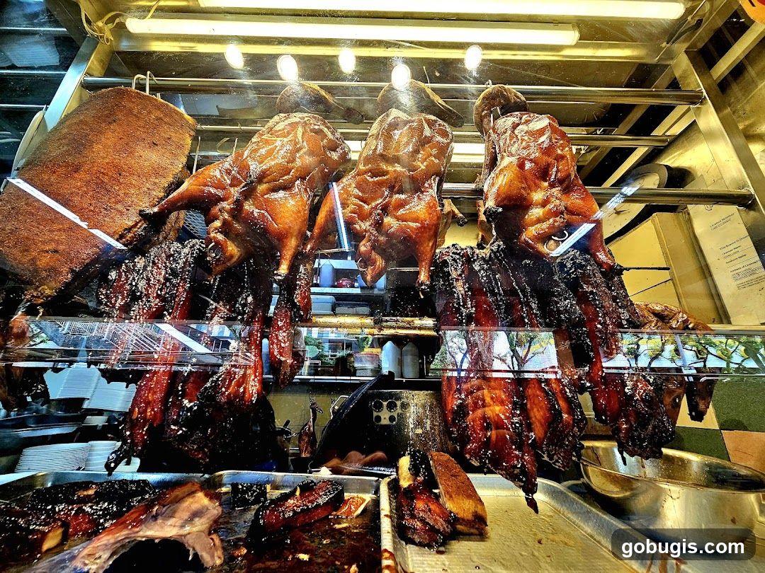 Roasted Meats Display