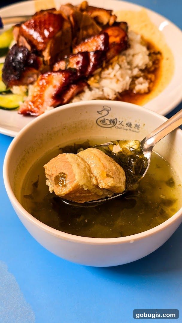 Roast Meat and Soup