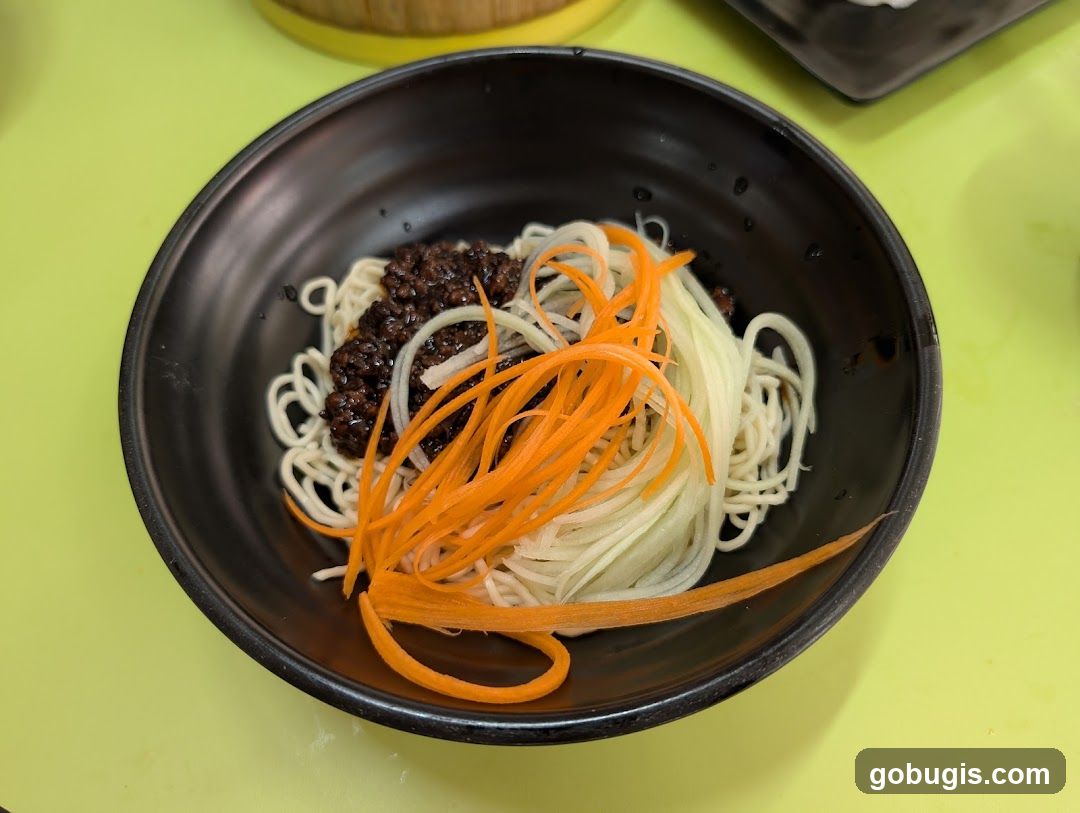 Noodles with Toppings