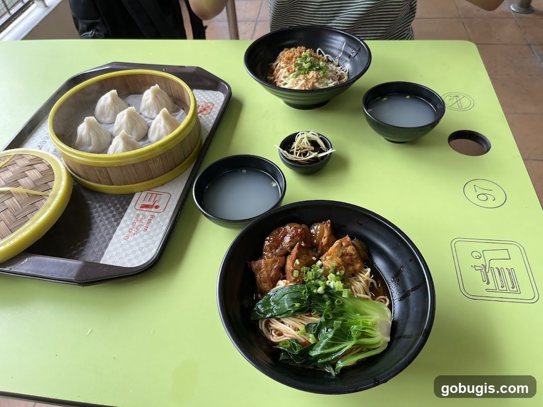 Table with Food