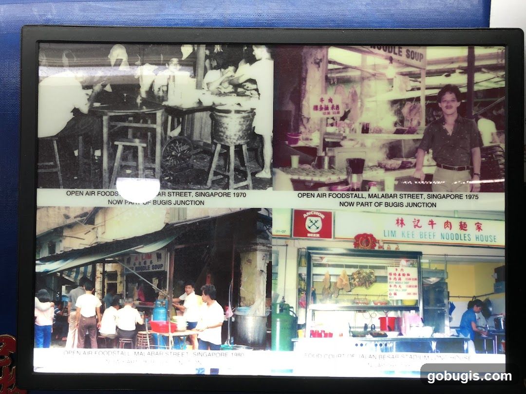 Collage of Food Stalls
