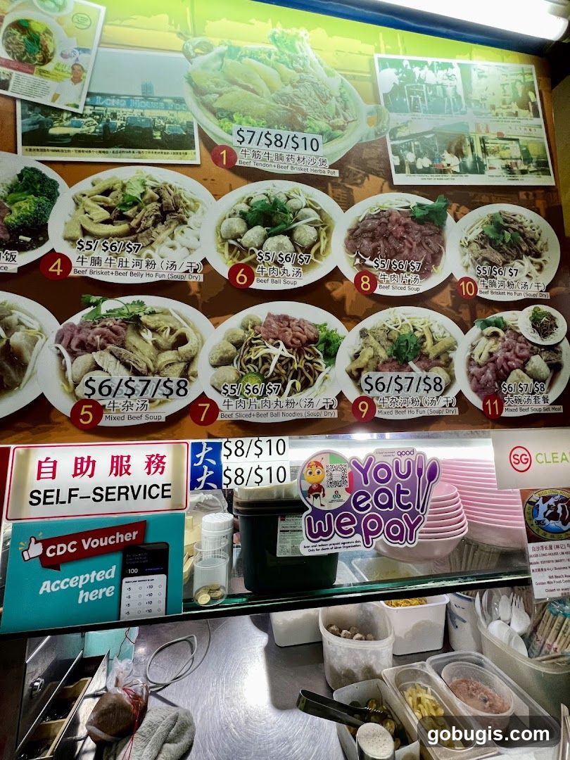 Food Stall Menu