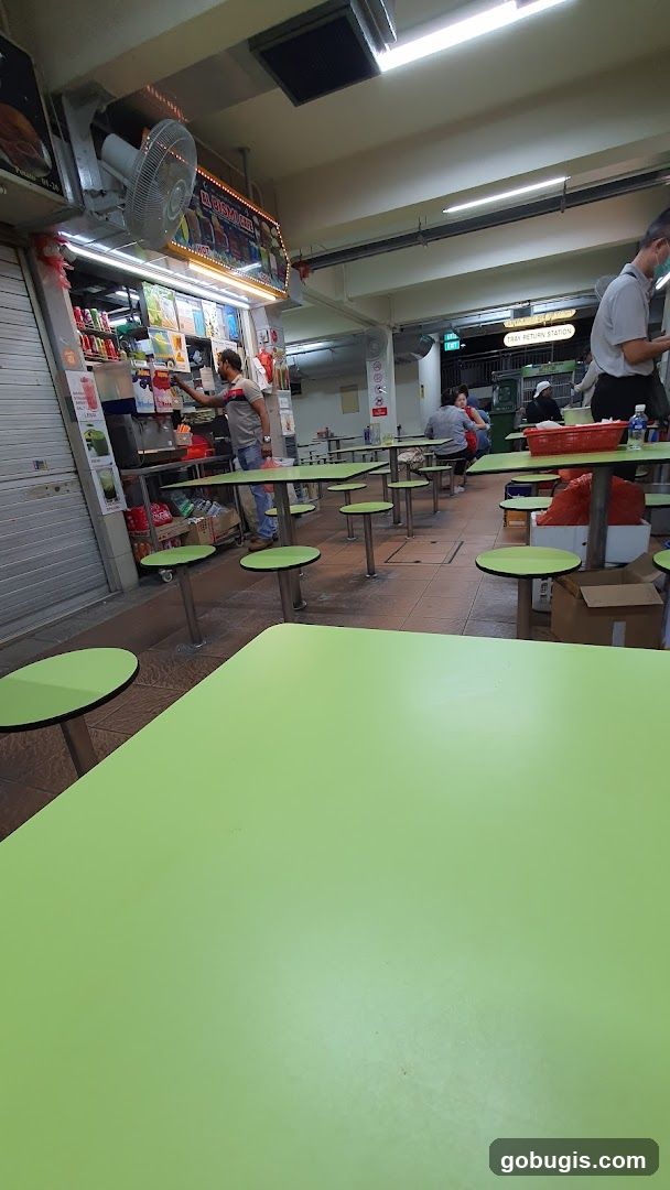 Food Stall Seating Area