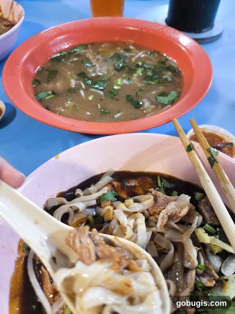 Noodles and Soup