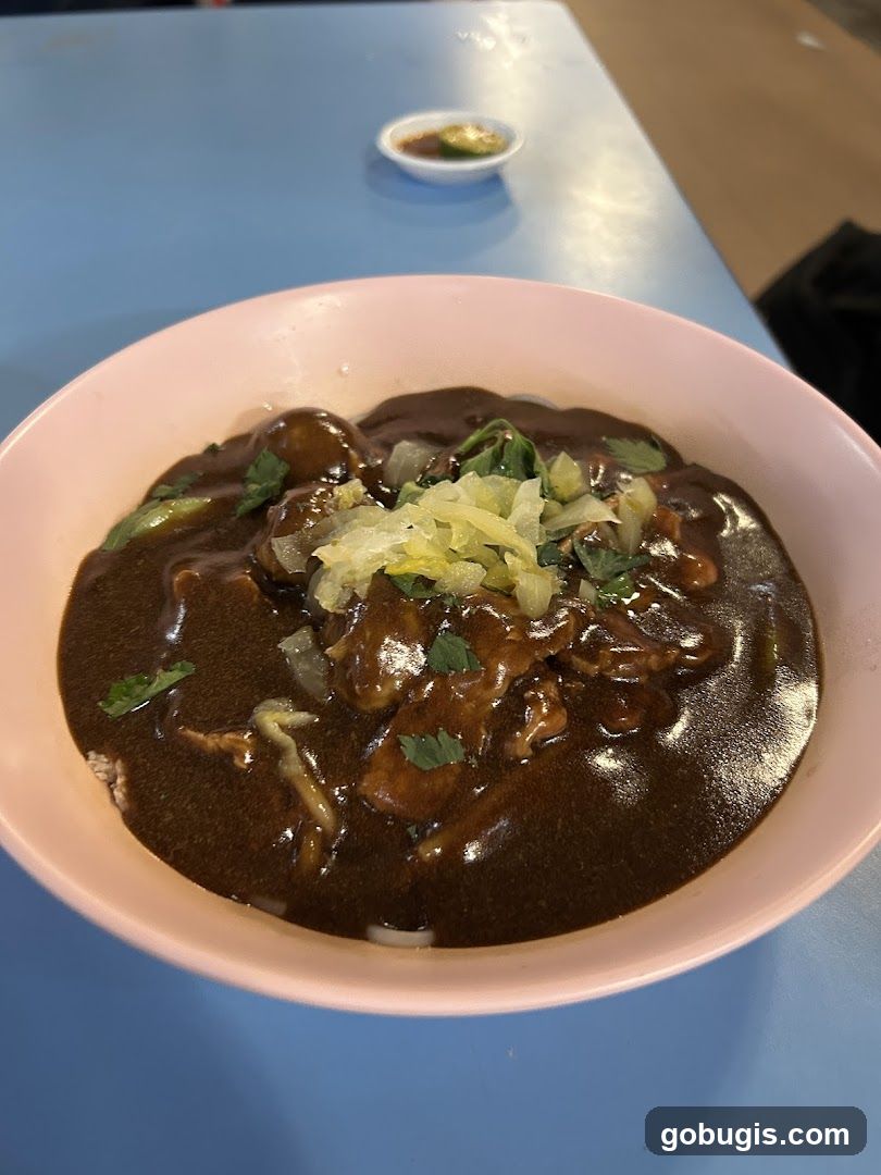 Bowl of Braised Meat Noodles