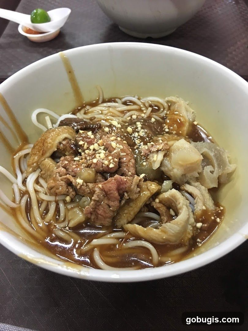 Beef noodle soup