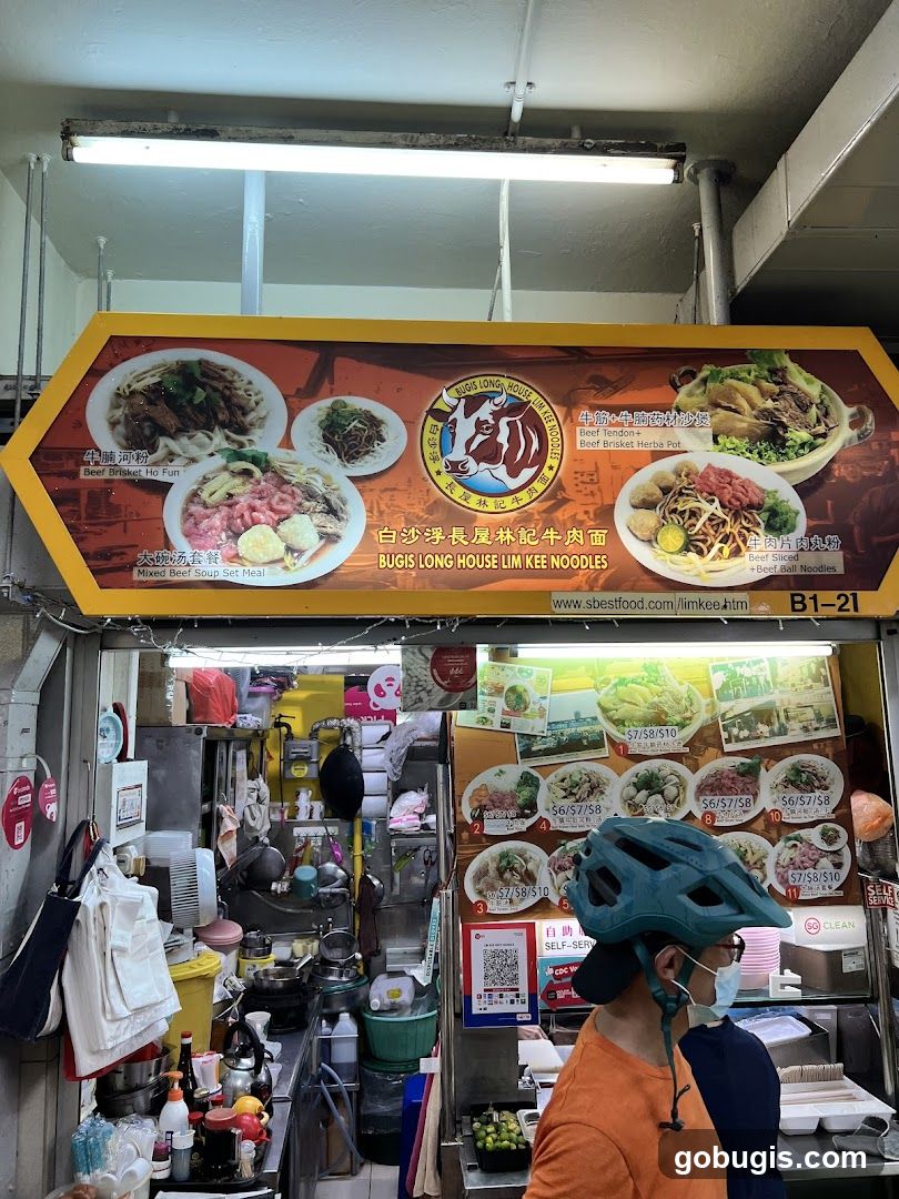 Bugis Long House Lim Kee Noodles Stall