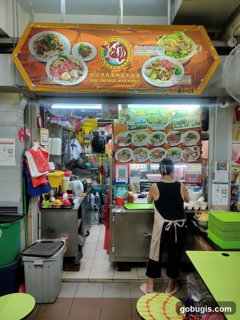 Bugis Long House Lim Kee Noodles