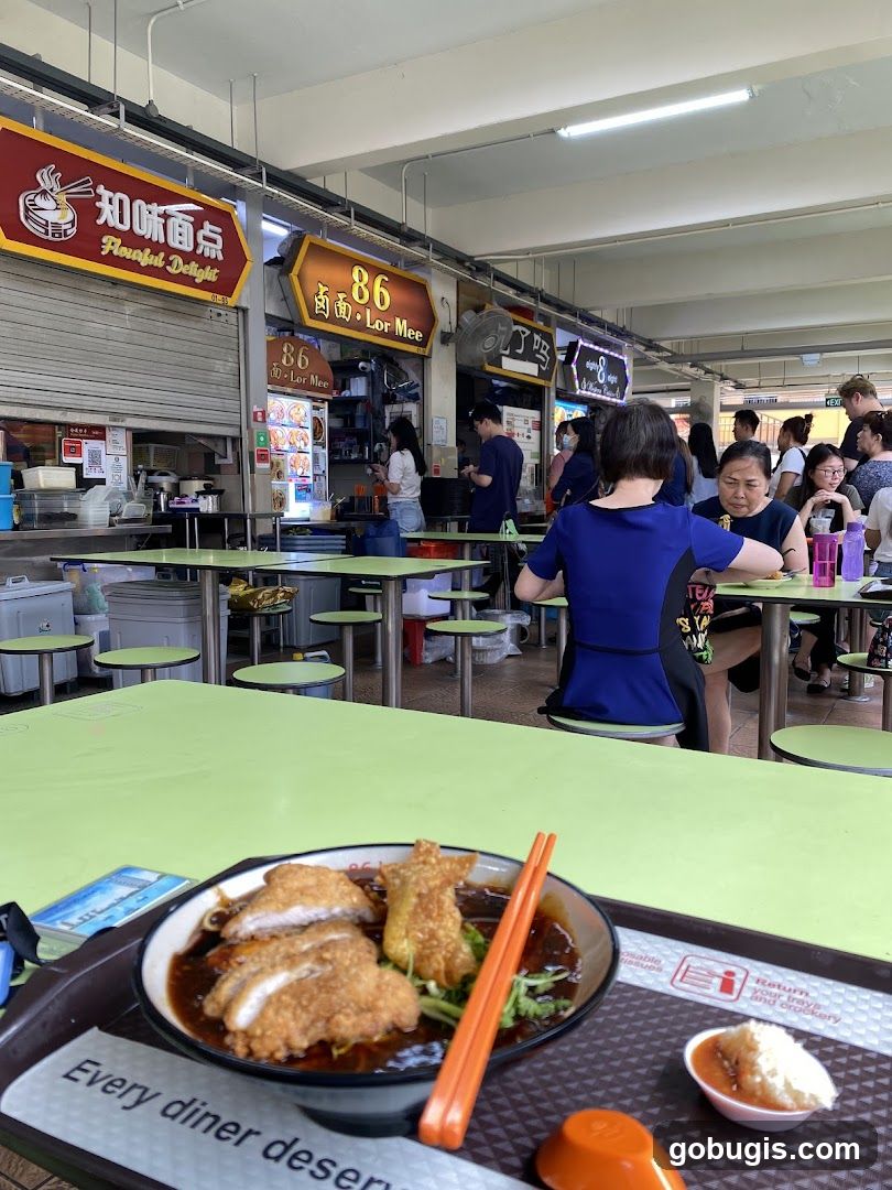 Food Stall in a Food Court