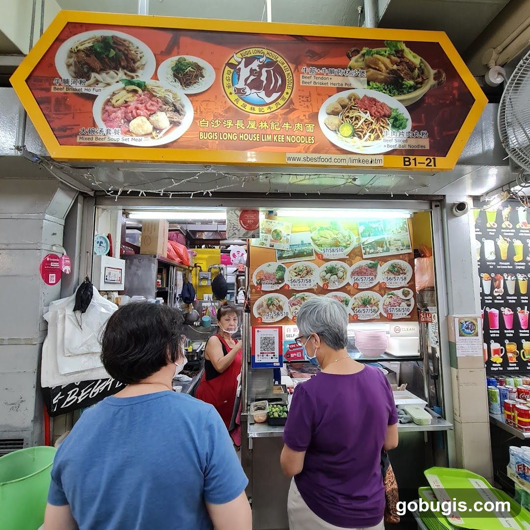 Bugis Long House Lim Kee Noodles