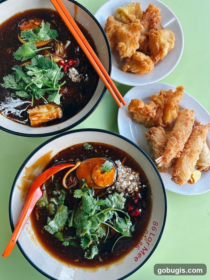 Lor Mee with Fried Sides