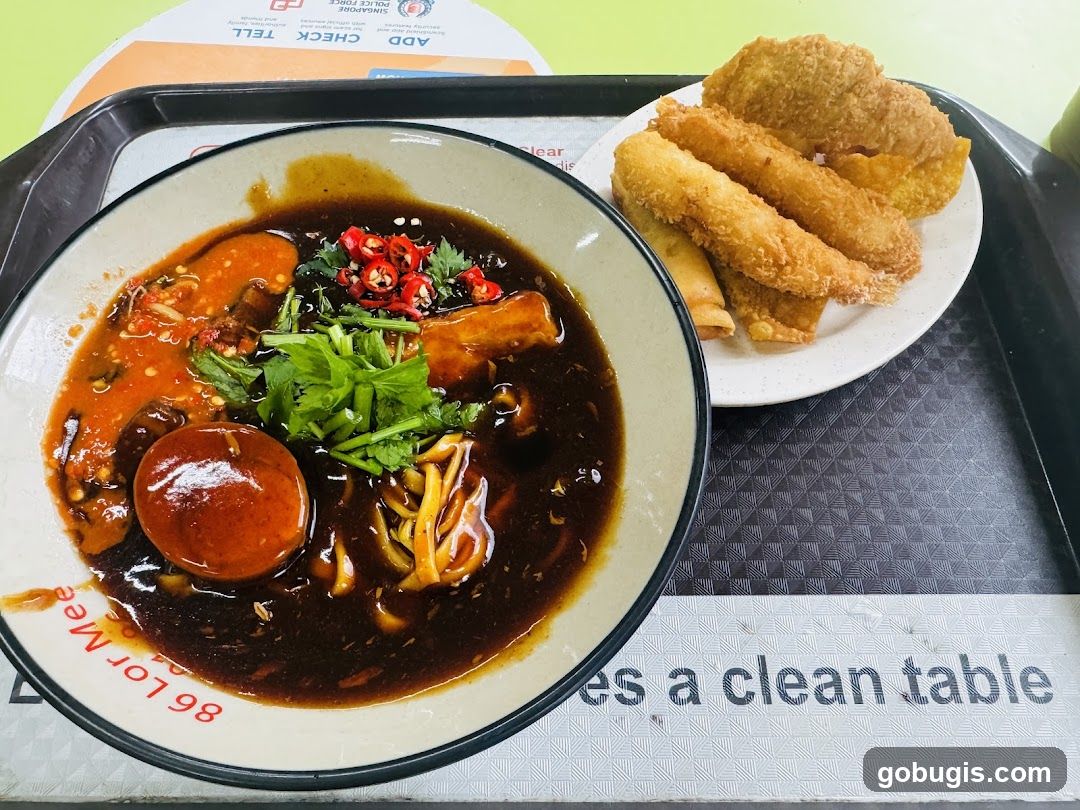 Lor Mee with Fried Sides