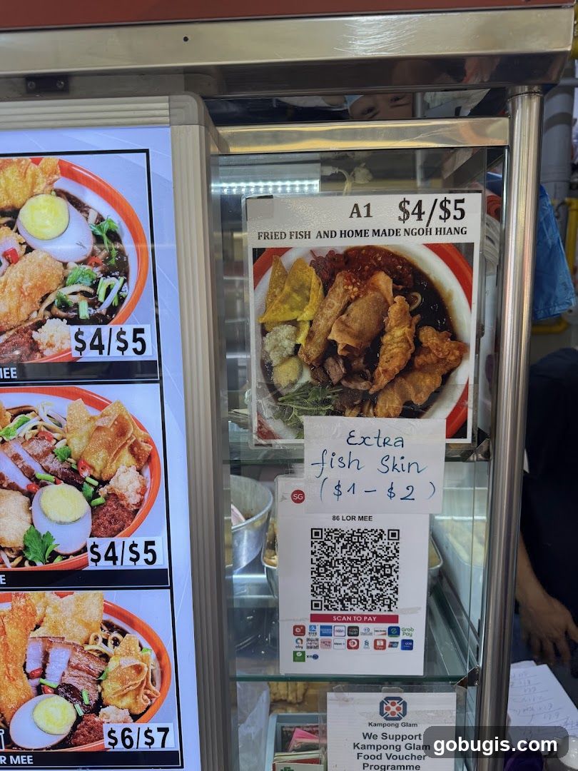 Food Stall Display