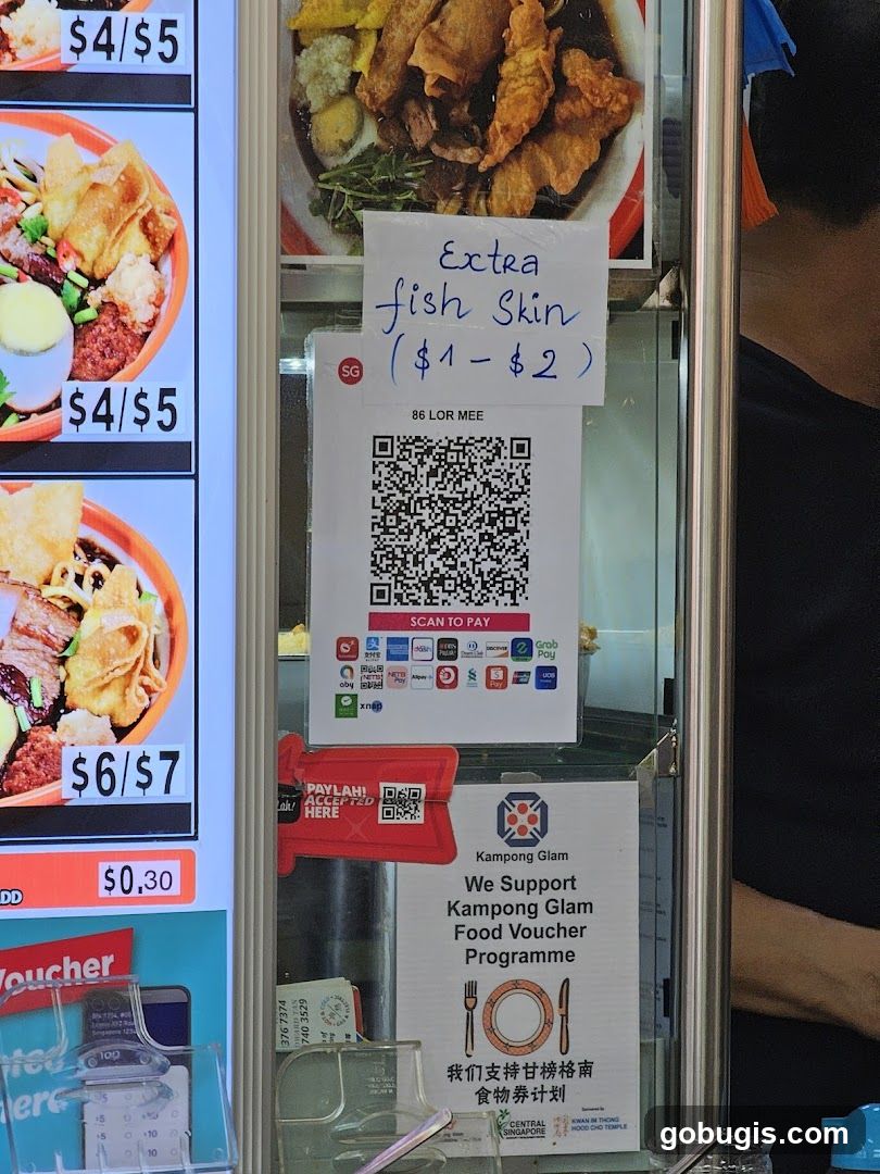 Food Stall Payment and Voucher Information