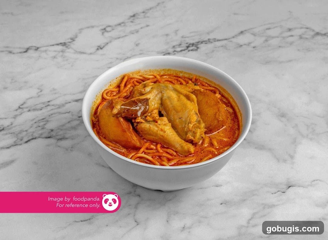Curry Noodles with Chicken