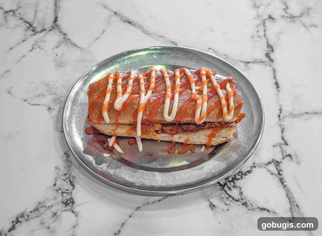 Sandwich with Sauces