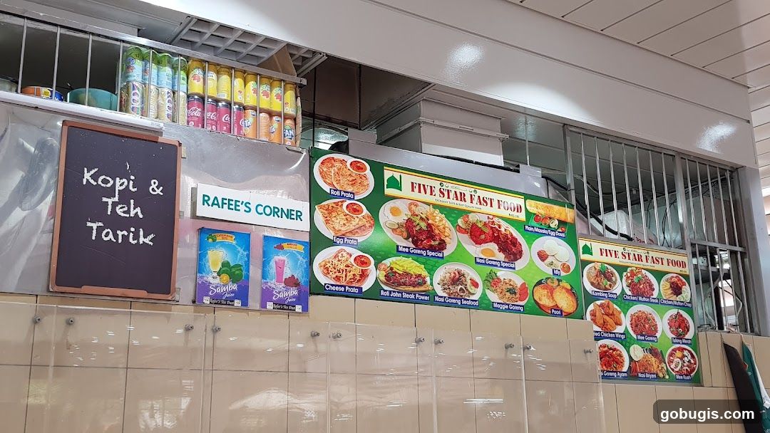 Five Star Fast Food Menu