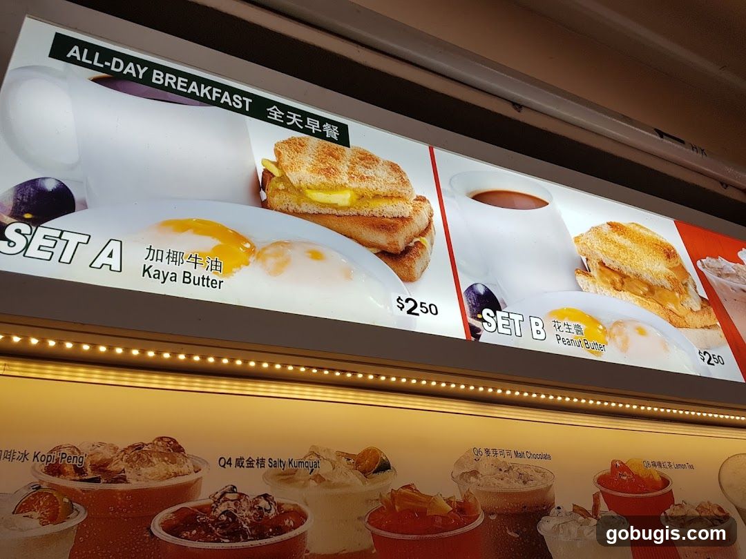 All-Day Breakfast Menu
