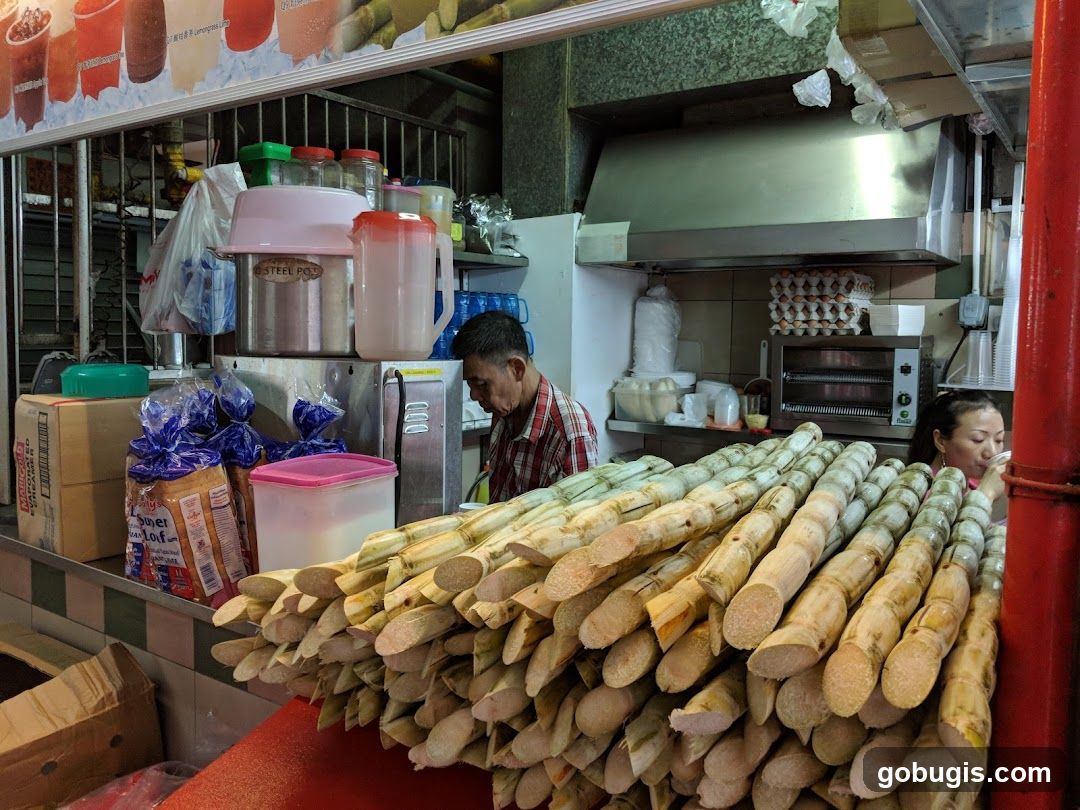 Sugarcane Stall