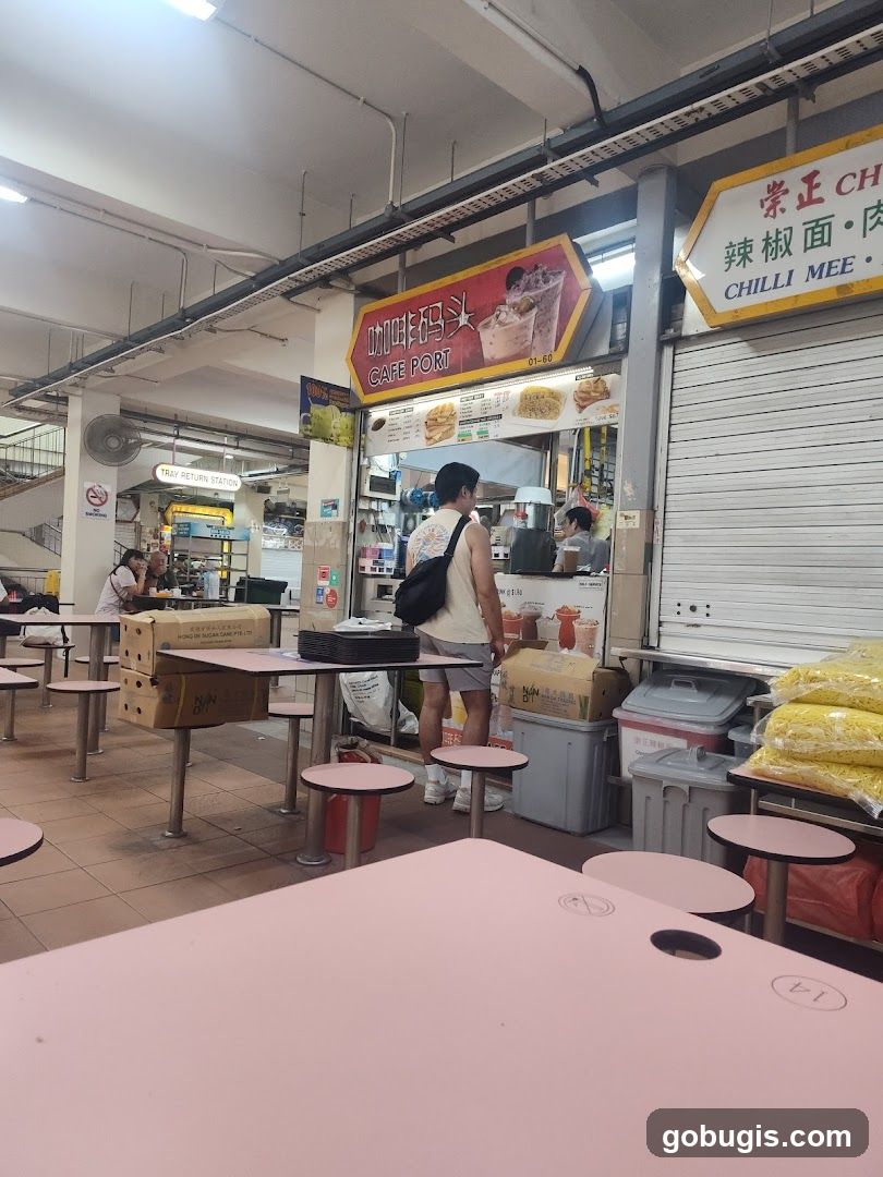 Food Stall in a Market