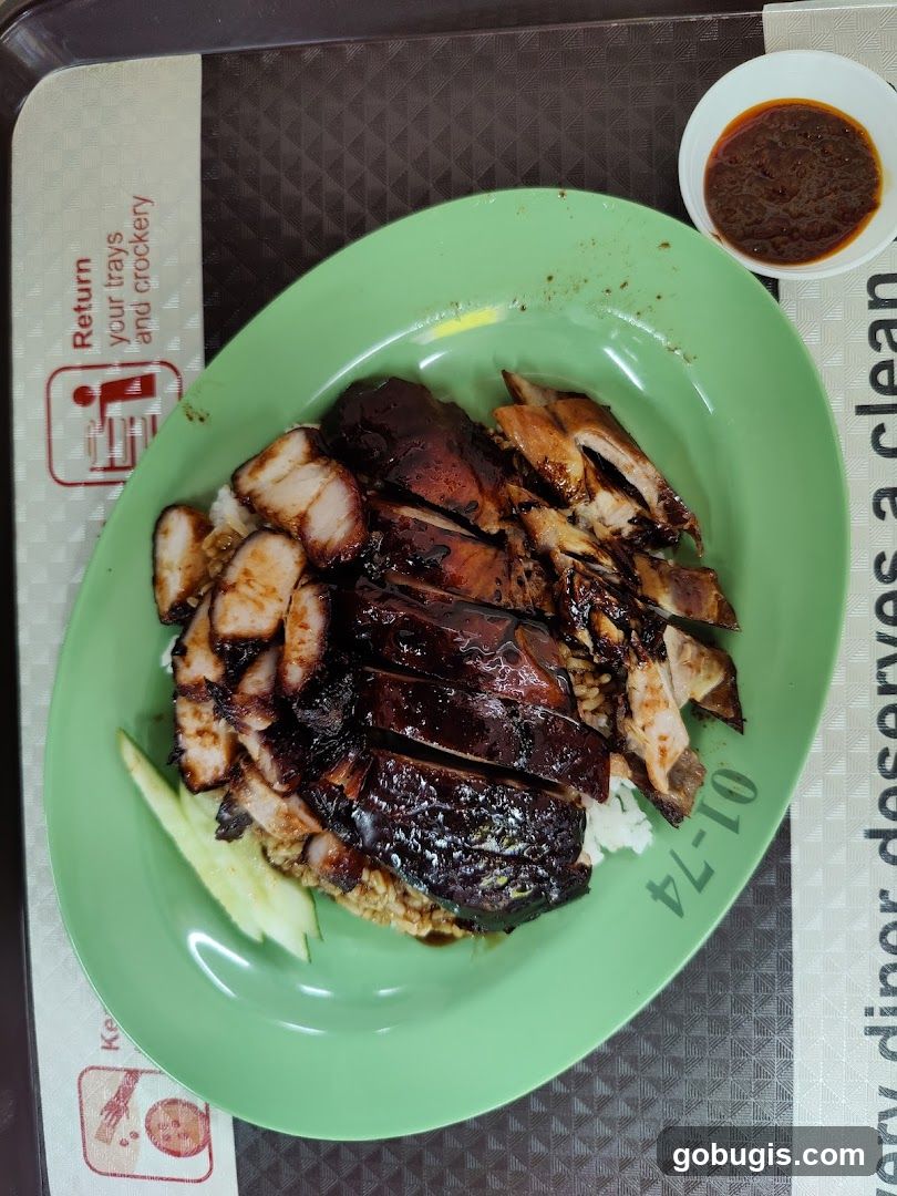 Roast Meats with Rice