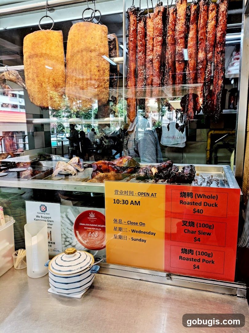 Roasted Meats Display