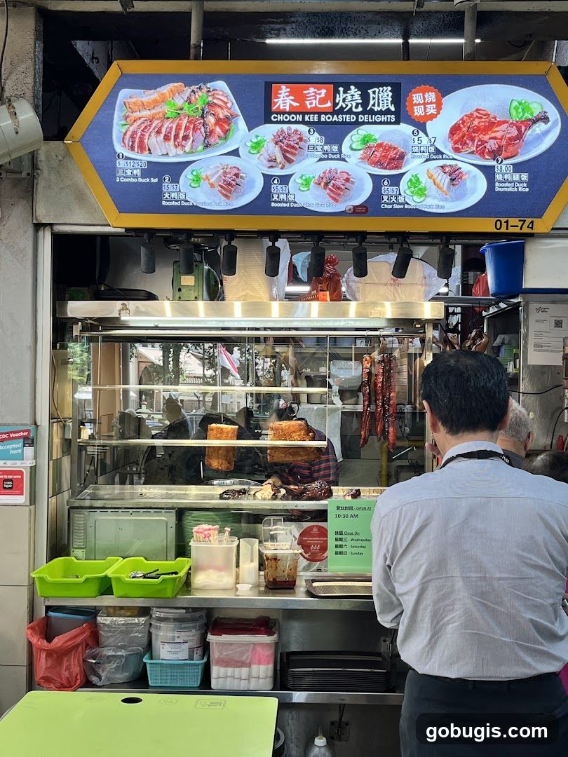 Choon Kee Roasted Delights Stall