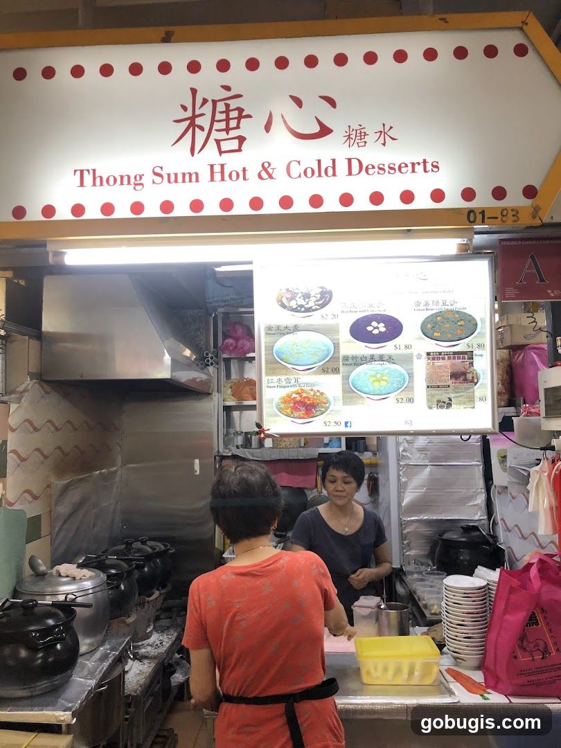 Thong Sum Hot & Cold Desserts Stall