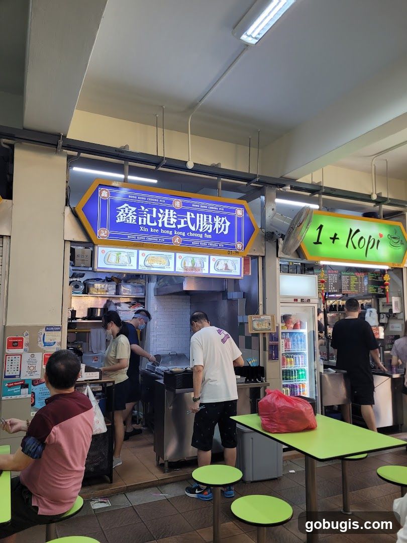 Food Stall in a Market