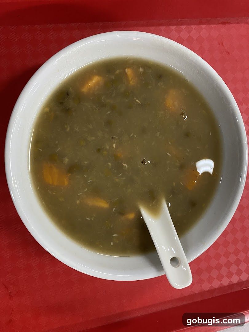 Mung Bean Soup with Sweet Potato
