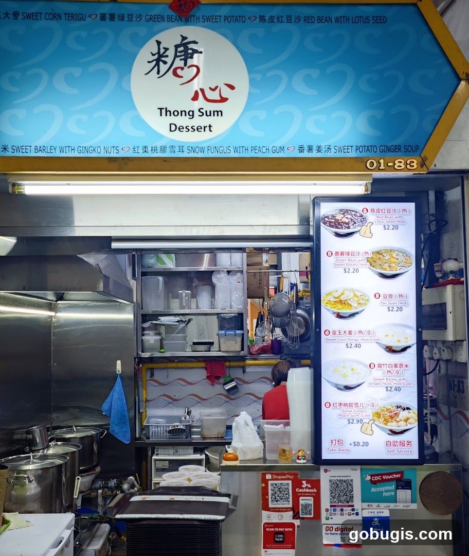 Thong Sum Dessert Stall