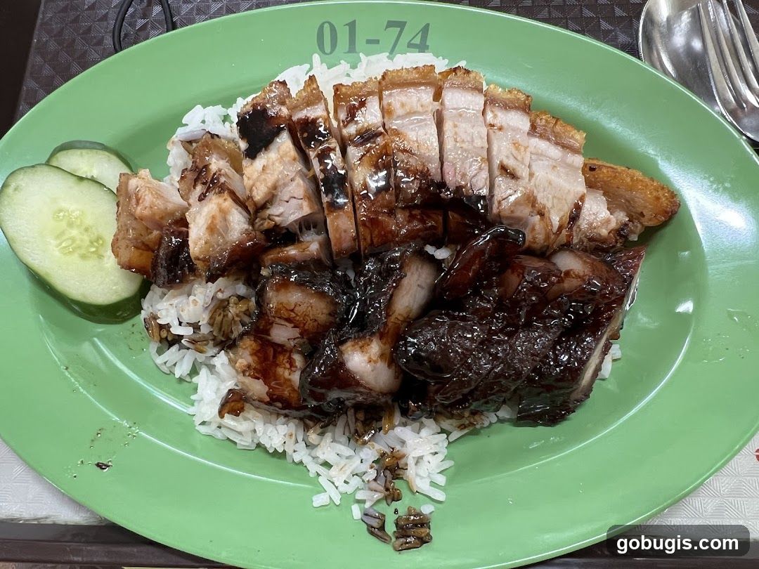 Roast Pork and Char Siu Rice