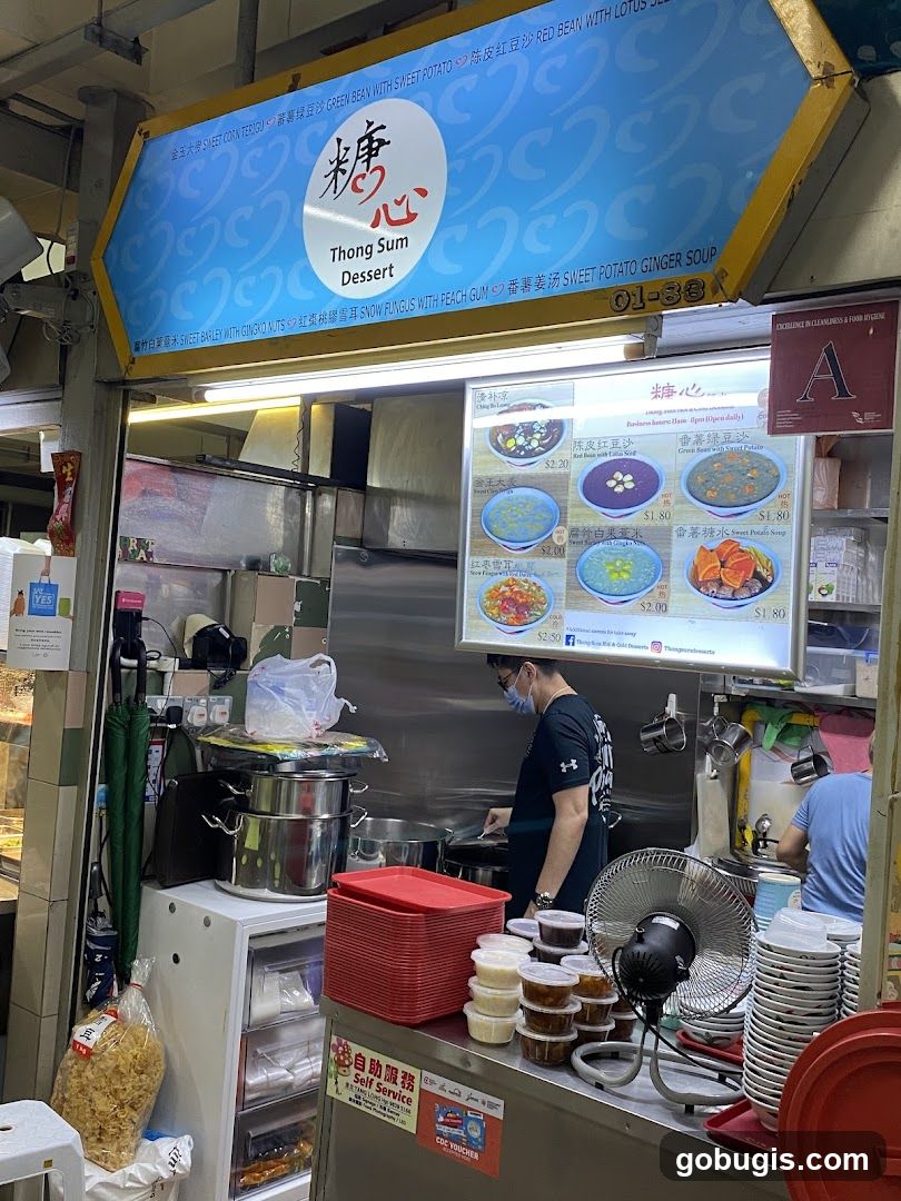 Thong Sum Dessert Stall