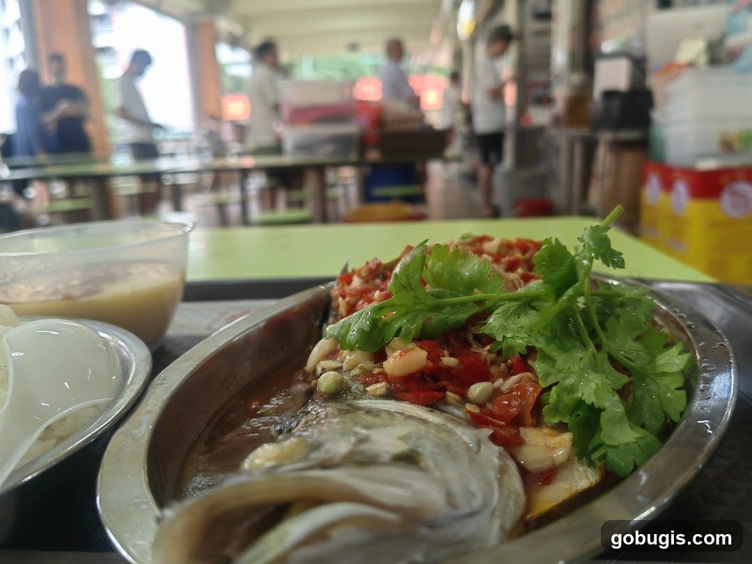 Steamed Fish Dish