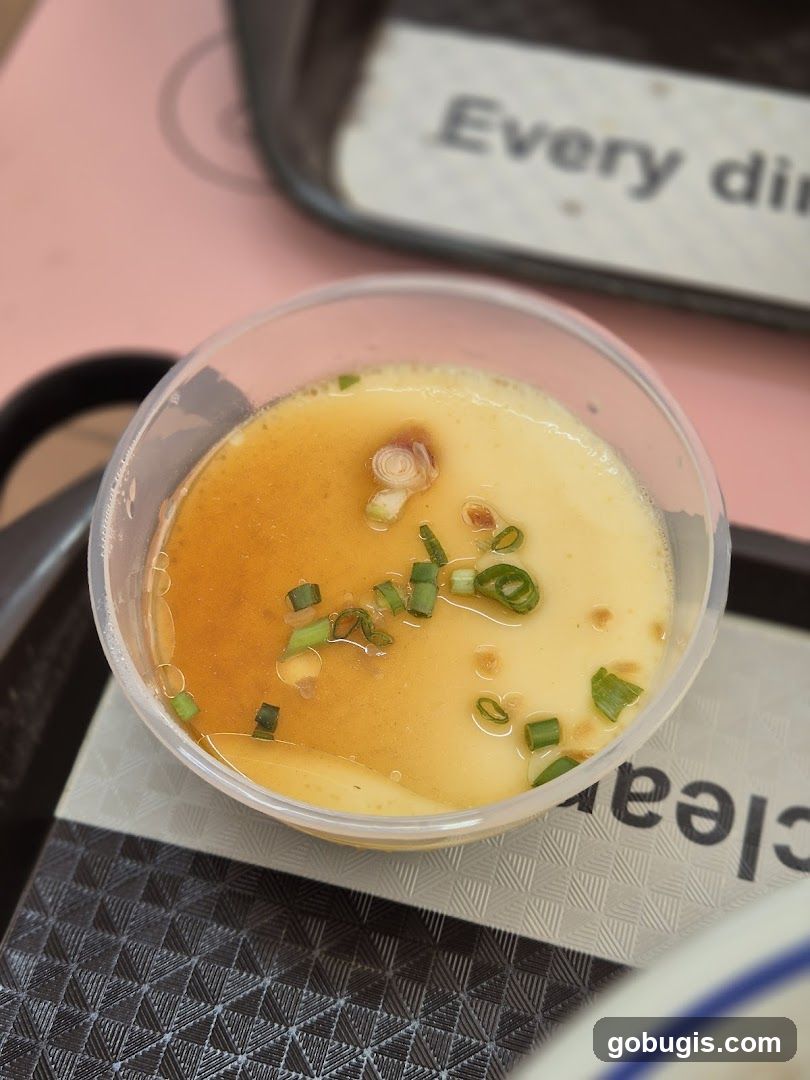 Steamed Egg Custard