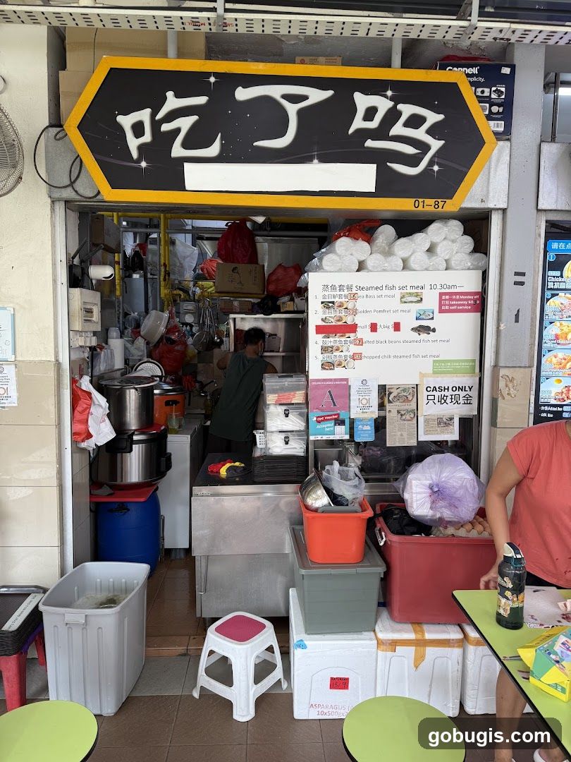 Food Stall Entrance