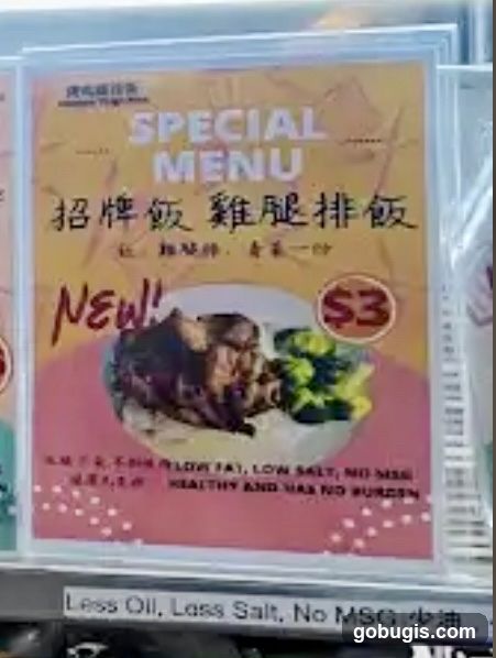Special Menu