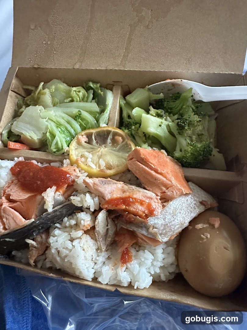 Salmon Bento Box