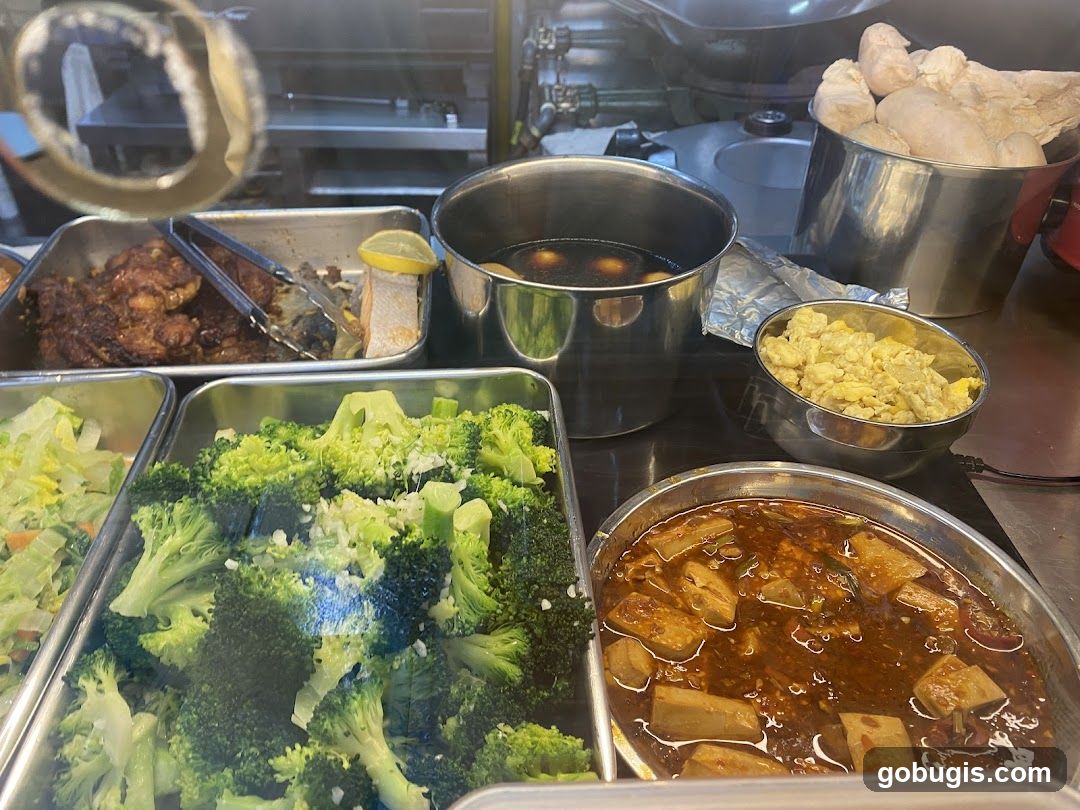 Buffet Food Display