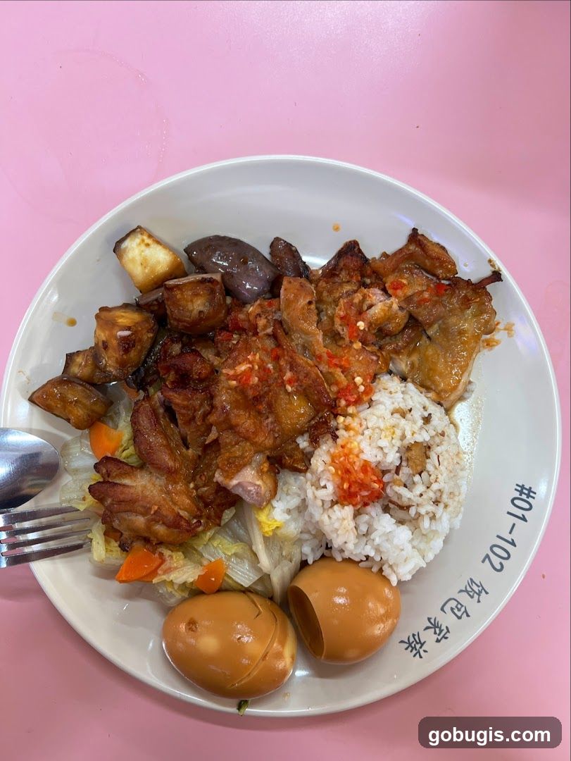 Chicken and Rice Plate