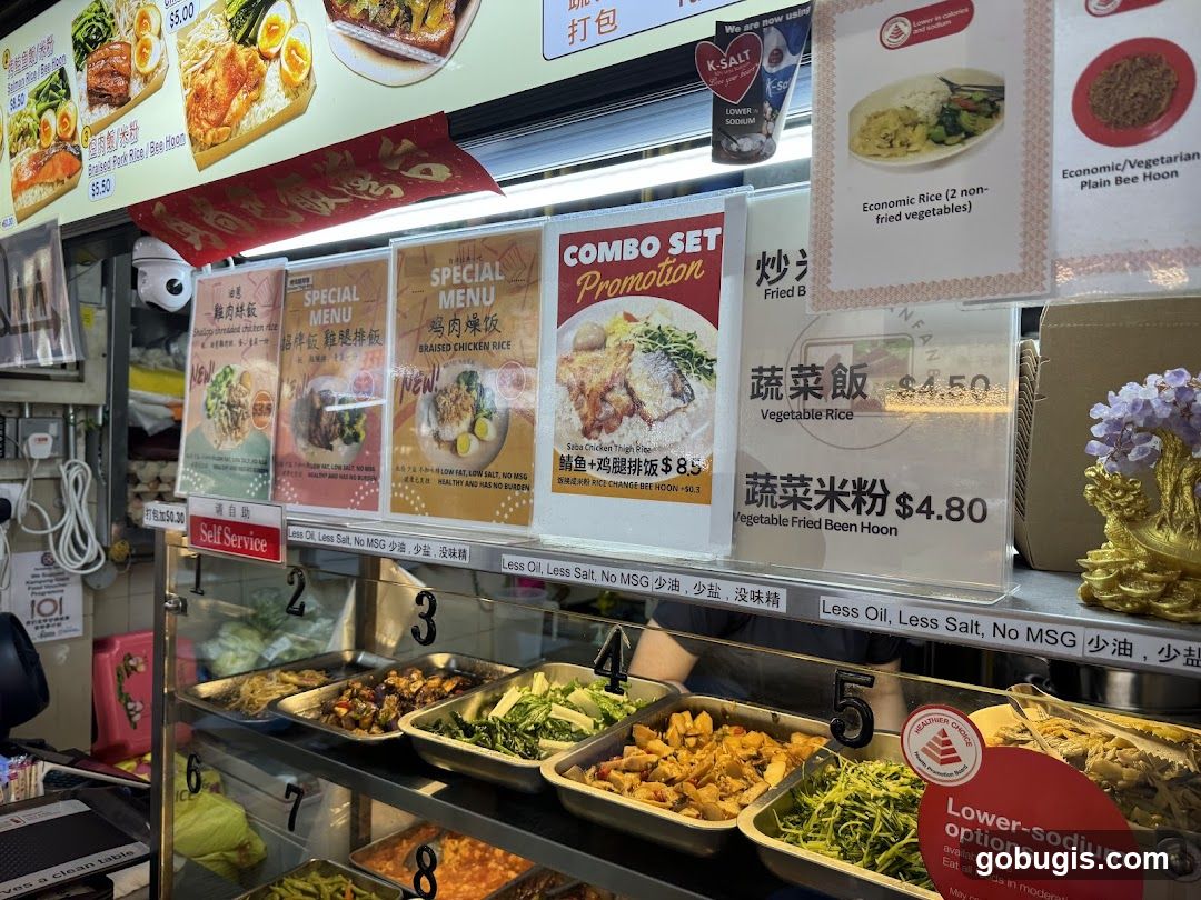 Food Stall Display