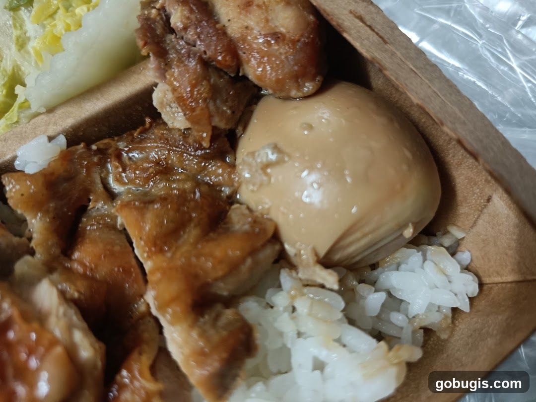 Braised Pork Rice with Egg and Cabbage