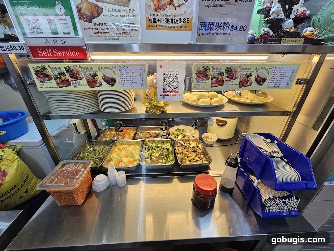 Food Stall Display