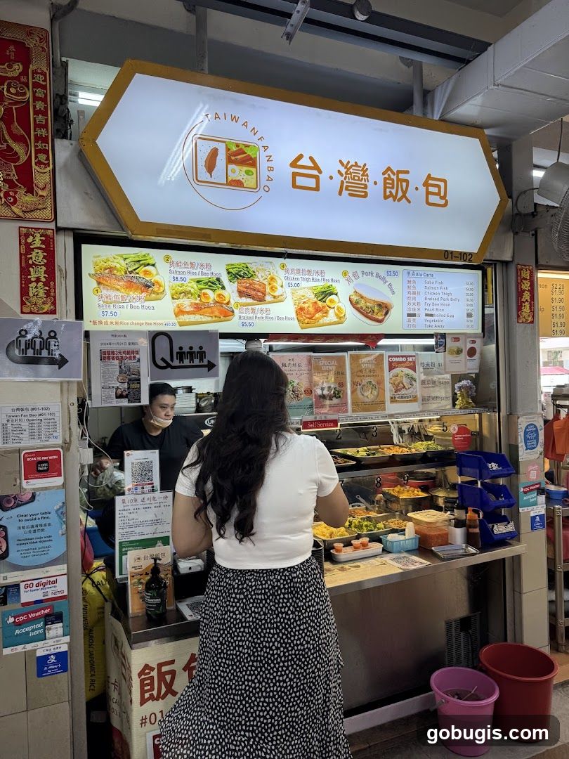 Taiwan Fan Bao Stall