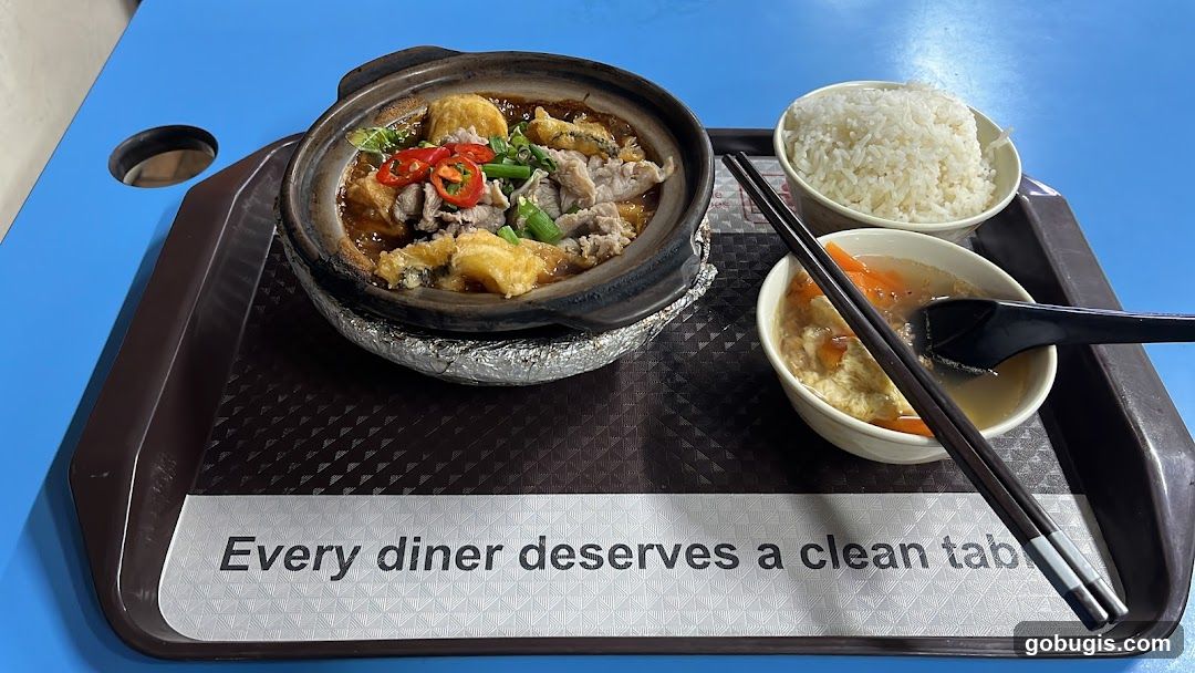 Claypot Dish with Rice and Soup