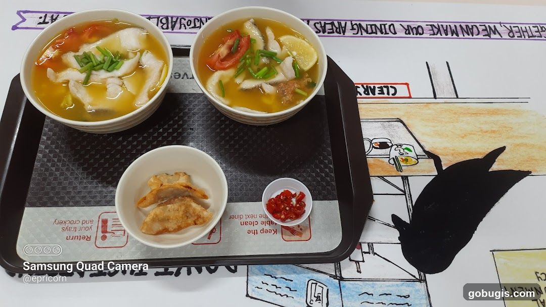 Fish Soup with Dumplings and Chili